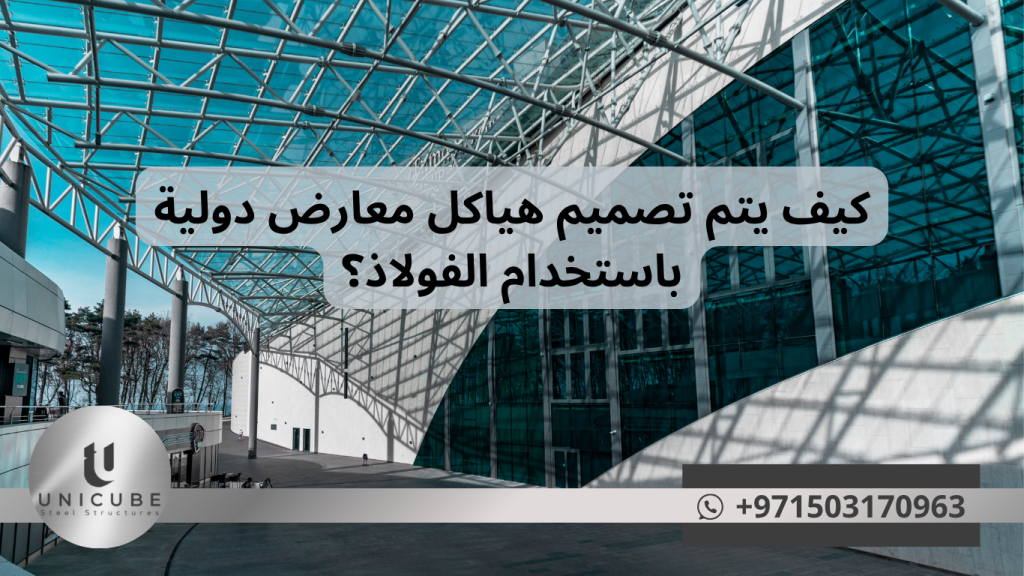 تمثل هياكل المعارض الدولية تحديًا هندسيًا فريدًا، حيث تجمع بين متطلبات الجمالية المعمارية والوظائف العملية والاستدامة. يعتبر الفولاذ من أكثر المواد المفضلة في بناء هذه الهياكل نظرًا لخصائصه المتميزة. يستعرض هذا المقال الجوانب الرئيسية لتصميم هياكل المعارض الدولية باستخدام الفولاذ. لماذا يُفضل الفولاذ في بناء هياكل المعارض الدولية؟ 1. القوة والمتانة يتميز الفولاذ بنسبة قوة إلى وزن عالية، مما يسمح بإنشاء مساحات واسعة خالية من الأعمدة، وهو أمر مهم للمعارض التي تتطلب مساحات عرض مفتوحة وسهلة التنقل. تسمح هذه الخاصية بتصميم هياكل ذات بحور طويلة تتجاوز 100 متر في بعض الحالات. 2. المرونة التصميمية يمكن تشكيل الفولاذ بسهولة في أشكال معقدة، مما يسمح للمهندسين والمعماريين بابتكار تصاميم جريئة وملفتة للنظر تعكس الطابع الدولي والابتكاري للمعارض. 3. سرعة التركيب الهياكل الفولاذية يمكن تصنيعها مسبقًا وتجميعها بسرعة في الموقع، وهذا مهم بشكل خاص للمعارض المؤقتة أو الدورية التي تخضع لجداول زمنية صارمة. 4. قابلية إعادة الاستخدام يمكن تفكيك الهياكل الفولاذية وإعادة استخدامها في أماكن أخرى، مما يجعلها خيارًا مستدامًا للمعارض المؤقتة. 5. مقاومة الحريق والكوارث الطبيعية مع العلاجات المناسبة، يمكن للفولاذ أن يقاوم الحرائق والزلازل والكوارث الطبيعية الأخرى، مما يضمن سلامة الزوار والمعروضات. مراحل تصميم هياكل المعارض الفولاذية 1. التخطيط المفاهيمي والدراسات الأولية تبدأ عملية التصميم بتحديد متطلبات المعرض واحتياجاته الوظيفية: تحديد المساحة الإجمالية والارتفاعات المطلوبة دراسة الأحمال المتوقعة (الزوار، المعروضات، المعدات) تحليل الموقع والظروف المناخية المحلية دراسة المعايير والقوانين المحلية والدولية 2. التصميم المعماري يعمل المعماريون على تطوير الشكل العام للهيكل مع مراعاة: الجماليات والتصميم الإبداعي الذي يعكس هوية المعرض تدفق الزوار وسهولة التنقل توزيع مساحات العرض والخدمات متطلبات الإضاءة والتهوية الطبيعية 3. التصميم الإنشائي يقوم المهندسون الإنشائيون بتصميم الهيكل الفولاذي مع مراعاة: أ. اختيار نظام الهيكل الفولاذي المناسب: الإطارات المفصلية (Portal Frames) الجمالونات الفولاذية (Steel Trusses) الهياكل الفراغية (Space Frames) الهياكل القشرية (Shell Structures) الهياكل الكابلية المشدودة (Tensile Structures) ب. التحليل الإنشائي: حساب الأحمال الميتة (وزن الهيكل والتشطيبات) حساب الأحمال الحية (الزوار والمعدات المتحركة) تحليل أحمال الرياح والثلوج تقييم الأحمال الزلزالية استخدام برامج التحليل الإنشائي المتقدمة مثل SAP2000 أو ETABS أو STAAD.Pro ج. تصميم العناصر الفولاذية: تحديد أبعاد ومقاطع الأعمدة والكمرات تصميم الوصلات والروابط التحقق من الاستقرار الجانبي والانحناء تصميم الأساسات المناسبة للهيكل الفولاذي 4. تصميم أنظمة الخدمات والتقنيات تتطلب المعارض الدولية تكامل أنظمة متعددة في الهيكل الفولاذي: أنظمة تكييف الهواء والتهوية أنظمة الإضاءة والكهرباء أنظمة مكافحة الحرائق أنظمة الصوت والاتصالات أنظمة الأمن والمراقبة 5. اختيار أنواع الفولاذ المناسبة يتم تحديد نوع الفولاذ وفقًا للمتطلبات الهيكلية والبيئية: الفولاذ الإنشائي العادي (S235، S275، S355) الفولاذ المقاوم للصدأ للواجهات والعناصر المعرضة للعوامل الجوية الفولاذ عالي المقاومة للهياكل ذات البحور الطويلة الفولاذ المعالج للحماية من الحرائق تقنيات متقدمة في تصميم هياكل المعارض الفولاذية 1. النمذجة المعلوماتية للمباني (BIM) تُستخدم تقنية BIM لإنشاء نماذج رقمية ثلاثية الأبعاد تجمع بين التصميم المعماري والإنشائي وأنظمة الخدمات، مما يسهل التنسيق بين مختلف التخصصات ويكشف عن التعارضات قبل البدء في البناء. 2. التصميم البارامتري يستخدم المصممون البرمجيات المتقدمة مثل Grasshopper وDynamo لإنشاء هياكل معقدة ومبتكرة تستجيب للمتطلبات الوظيفية والجمالية. 3. تحليل ديناميكيات الموائع الحسابية (CFD) يتم استخدام تحليلات CFD لدراسة تأثير الرياح على الهياكل العالية أو ذات الأشكال غير التقليدية، والتأكد من استقرارها وسلامتها. 4. التصنيع الرقمي والطباعة ثلاثية الأبعاد تسمح هذه التقنيات بإنتاج وصلات ومكونات فولاذية معقدة بدقة عالية. أمثلة بارزة لهياكل معارض دولية فولاذية 1. مركز مؤتمرات شنغهاي العالمي، الصين يتميز بسقف فولاذي على شكل أمواج يغطي مساحة هائلة باستخدام جمالونات فولاذية مركبة. 2. مركز فيينا الدولي للمؤتمرات، النمسا يستخدم هياكل فولاذية كابلية لخلق مساحات داخلية واسعة خالية من الأعمدة. 3. معرض هانوفر، ألمانيا يضم قاعات عرض متعددة مع أسقف فولاذية منحنية تعتمد على هياكل فراغية مبتكرة. 4. مركز إكسبو دبي، الإمارات العربية المتحدة يتميز بقبة فولاذية ضخمة مع هيكل شبكي معقد يسمح بمرور الضوء ويخلق تأثيرات بصرية مذهلة. التحديات والاعتبارات الخاصة 1. الاستدامة البيئية يراعي المصممون الحديثون الأثر البيئي للهياكل الفولاذية من خلال: استخدام الفولاذ المعاد تدويره تصميم هياكل قابلة للتفكيك وإعادة الاستخدام دمج أنظمة الطاقة المتجددة في الهيكل استخدام طلاءات عاكسة للحرارة لتقليل استهلاك الطاقة 2. معالجة الفولاذ للحماية تتطلب الهياكل الفولاذية حماية من: التآكل والصدأ (باستخدام الجلفنة أو الطلاء المضاد للصدأ) الحرائق (باستخدام طلاءات مقاومة للحريق أو تغليف مقاوم للحريق) التمدد والانكماش الحراري (من خلال وصلات التمدد المناسبة) 3. الصيانة المستمرة يجب تصميم الهياكل الفولاذية مع مراعاة سهولة الوصول للصيانة والفحص الدوري. خاتمة يظل الفولاذ الخيار الأمثل لتصميم هياكل المعارض الدولية نظرًا لمرونته وقوته وسرعة تركيبه. مع التقدم المستمر في تقنيات التصميم والتصنيع، أصبح بإمكان المهندسين والمعماريين ابتكار هياكل فولاذية أكثر جرأة وكفاءة واستدامة، تعكس روح الابتكار التي تمثلها المعارض الدولية نفسها. يتطلب النجاح في تصميم هذه الهياكل تعاونًا وثيقًا بين فرق متعددة التخصصات، والتوازن الدقيق بين المتطلبات الجمالية والعملية والاقتصادية، مع الالتزام بأعلى معايير السلامة والاستدامة العالمية.