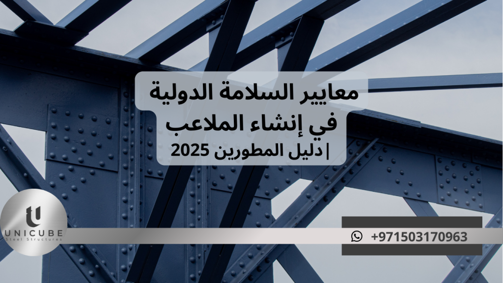 دليل شامل لمعايير السلامة الدولية في إنشاء الملاعب 2025 | متطلبات FIFA وUEFA وIOC | إرشادات للمطورين والمهندسين | ضمان الامتثال والأمان